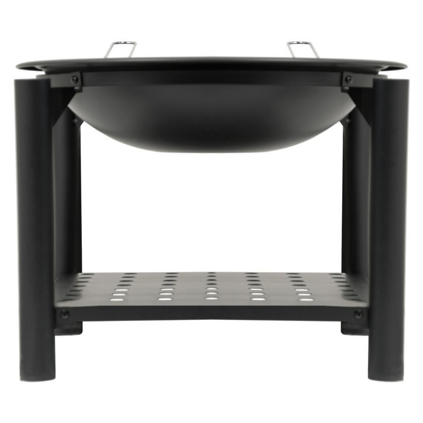 Kannettava puulämmitteinen tulisija ritilällä 48 cm