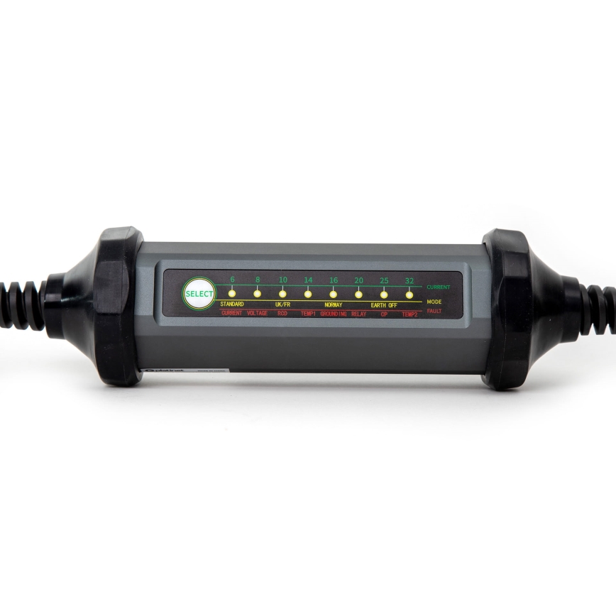 Kannettava sähköauton laturi, jossa 4 Type 2 -adapteria 32A/480V 22kW 5m IP67