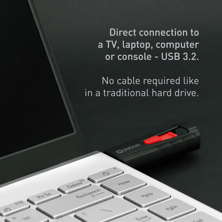 kannettava SSD levyasema 1 TB USB 3.2 Gen2