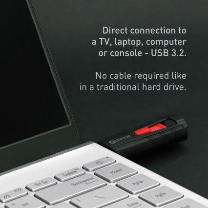 kannettava SSD levyasema 500 GB USB 3.2 Gen2