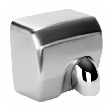 Käsienkuivain 27x24 cm ruostumaton teräs/hopeanvärinen