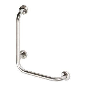 Käsituki 63x68 cm ruostumaton teräs/hopea