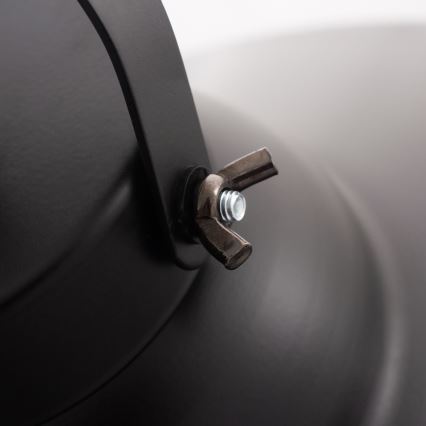 Kattokruunu IRON 1 1xE27/60W musta