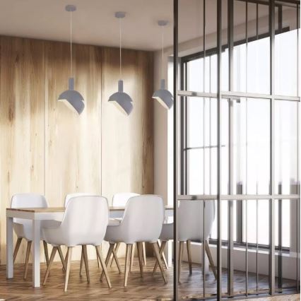 Kattokruunu johdossa 1xE14/60W/230V harmaa