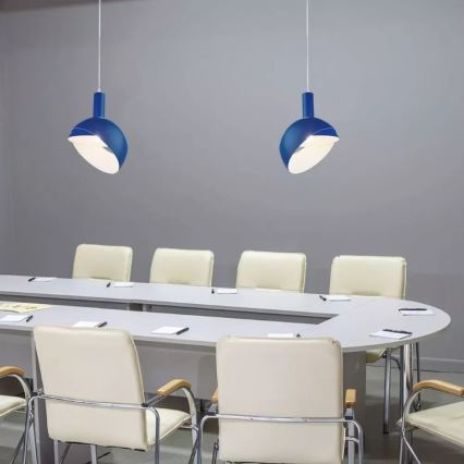 Kattokruunu johdossa 1xE14/60W/230V sininen