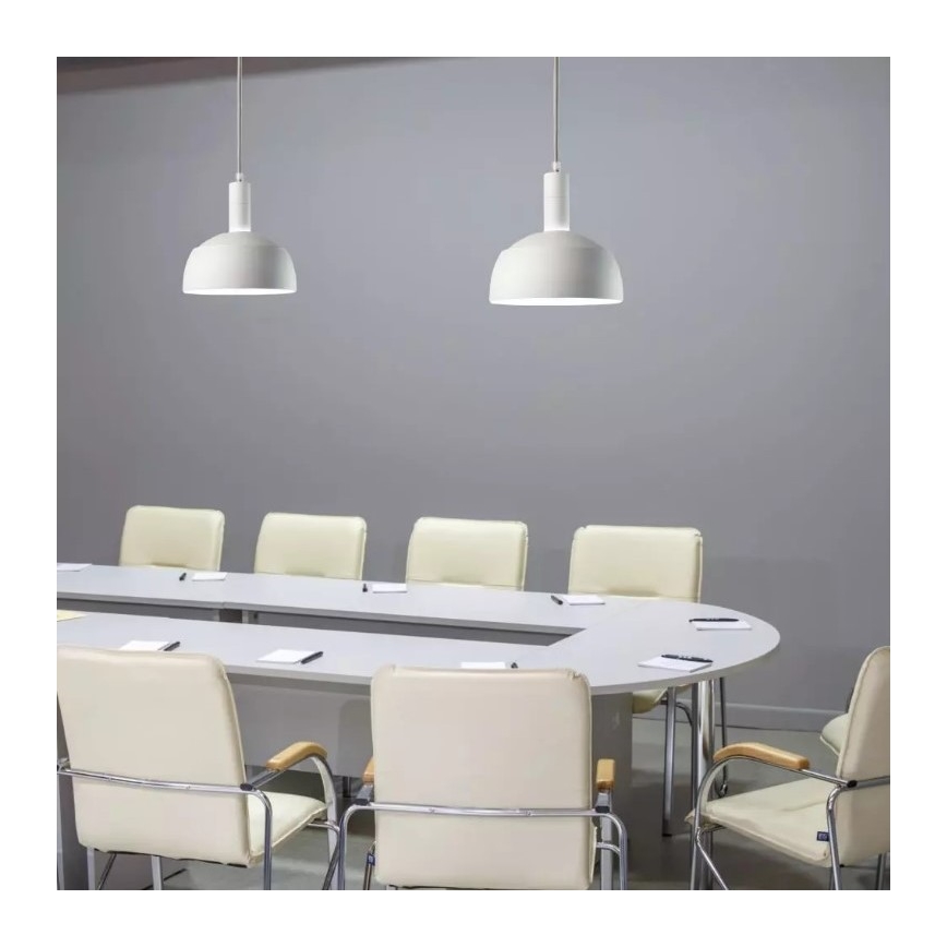 Kattokruunu johdossa 1xE14/60W/230V valkoinen