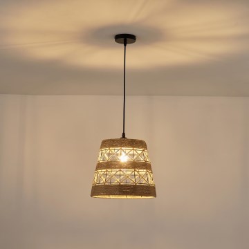 Kattokruunu johdossa 1xE27/15W/230V beige