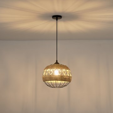 Kattokruunu johdossa 1xE27/15W/230V beige