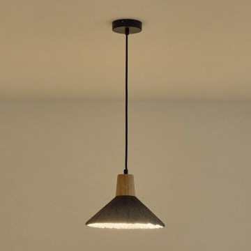 Kattokruunu johdossa 1xE27/15W/230V harmaa