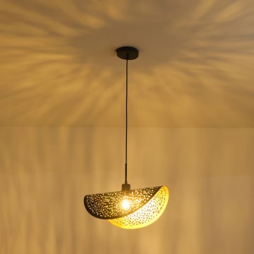 Kattokruunu johdossa 1xE27/15W/230V musta