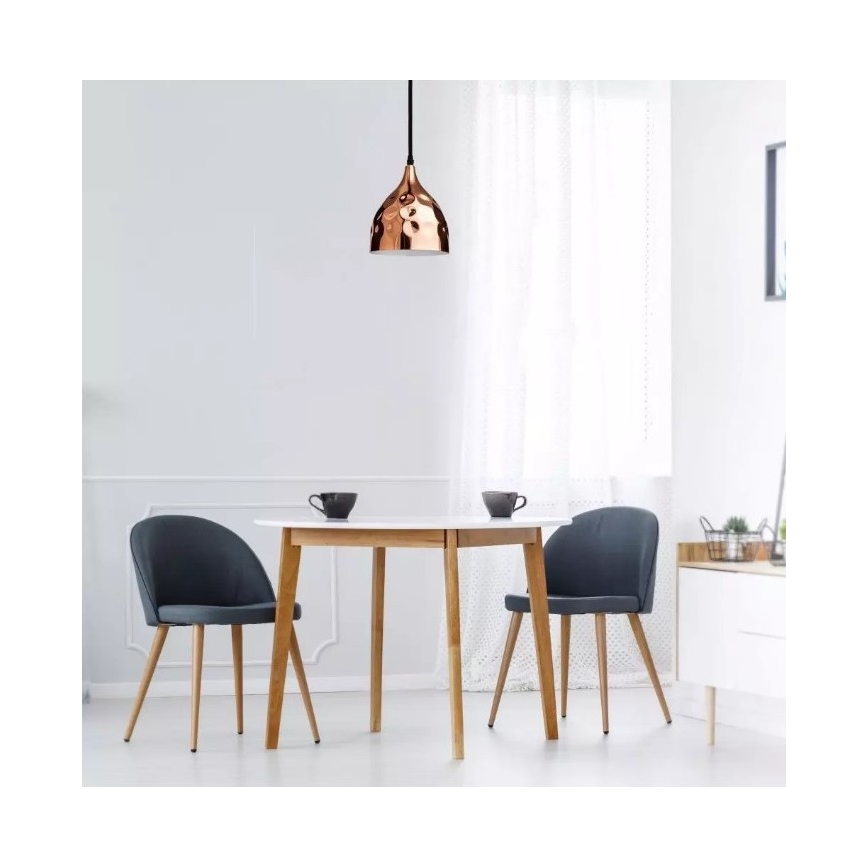 Kattokruunu johdossa 1xE27/60W/230V ruusukulta