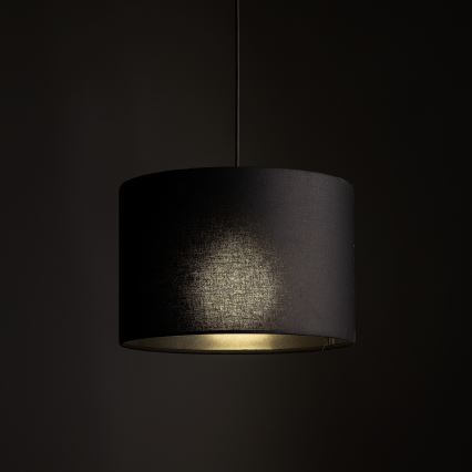 Kattokruunu johdossa 3-vaihe kiskojärjestelmään TRACER 1xE27/15W/230V halkaisija 30 cm musta