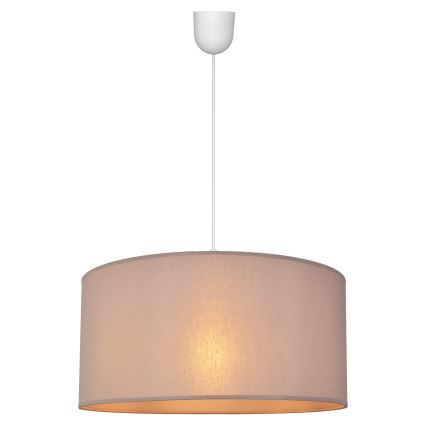 Kattokruunu johdossa ALBA 1xE27/15W/230V d. 40 cm beige