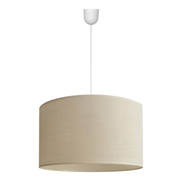 Kattokruunu johdossa ALBA 1xE27/15W/230V d. 45 cm beige