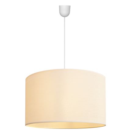 Kattokruunu johdossa ALBA 1xE27/15W/230V d. 45 cm beige