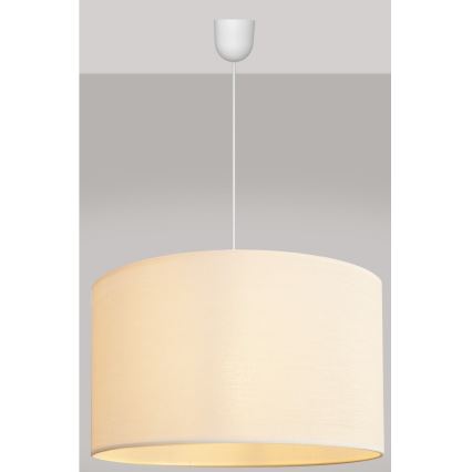 Kattokruunu johdossa ALBA 1xE27/15W/230V d. 45 cm beige