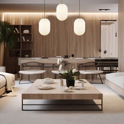 Kattokruunu johdossa ALIAS 3xE14/40W/230V kulta