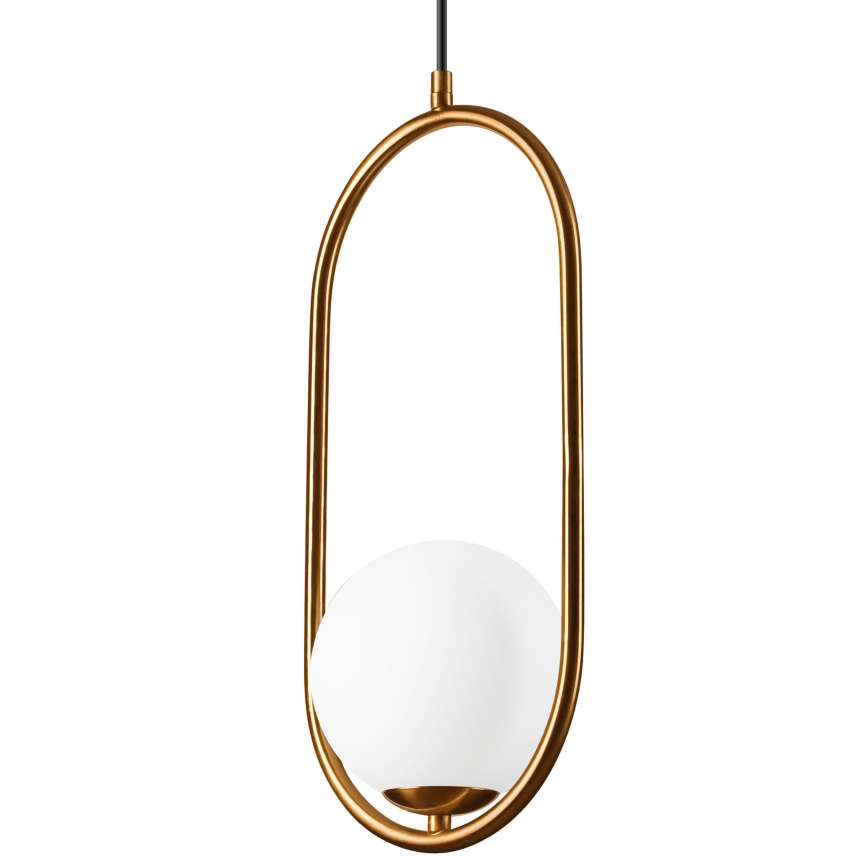 Kattokruunu johdossa AMBER 1xG9/5W/230V 140 cm