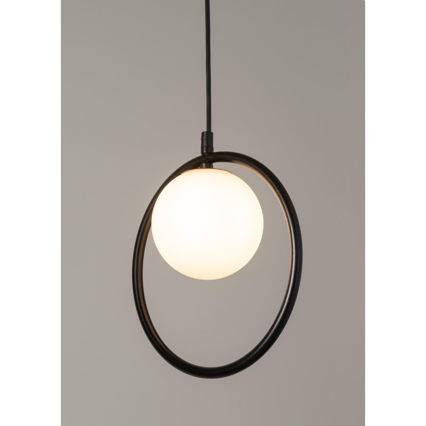 Kattokruunu johdossa AQUA 1xG9/12W/230V musta