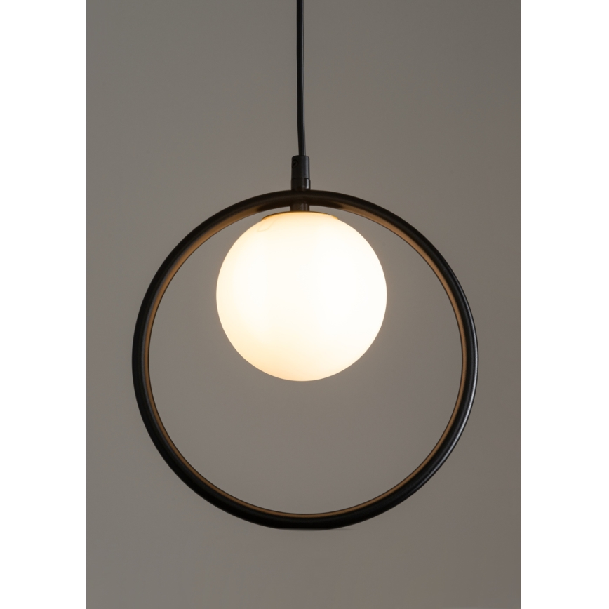 Kattokruunu johdossa AQUA 1xG9/12W/230V musta