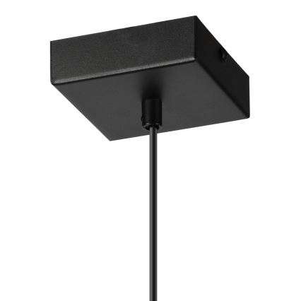 Kattokruunu johdossa ASTRID 1xE27/60W/230V matta musta