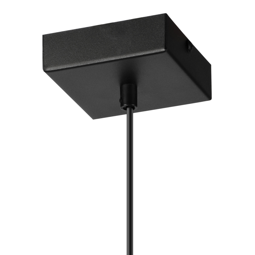 Kattokruunu johdossa ASTRID 1xE27/60W/230V matta musta