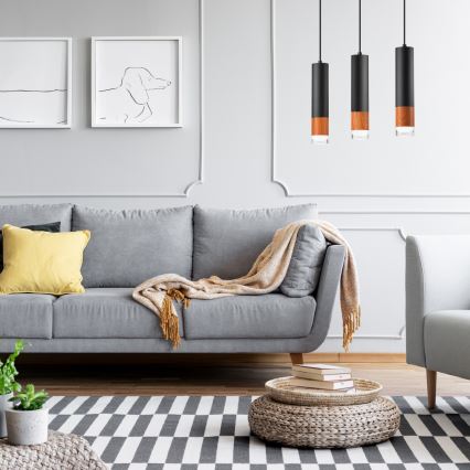 Kattokruunu johdossa AURELIA 3xGU10/10W/230V