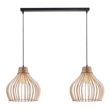 Kattokruunu johdossa BARREL 2xE27/24W/230V