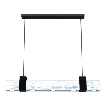 Kattokruunu johdossa BELEN 5xGU10/8W/230V