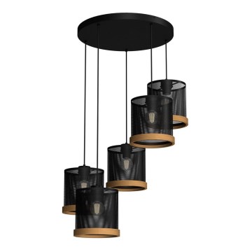 Kattokruunu johdossa BERIL 5xE27/60W/230V