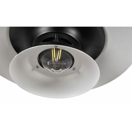 Kattokruunu johdossa BERIT 1xE27/20W/230V musta