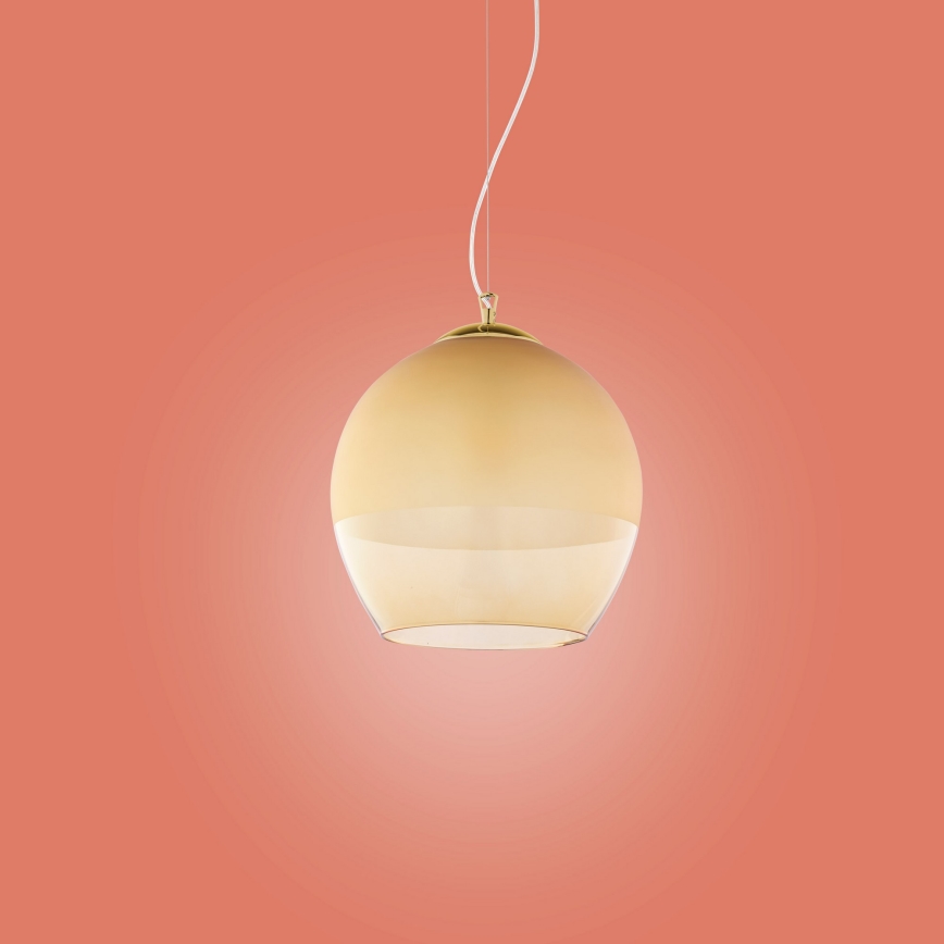 Kattokruunu johdossa BOULETTE 1xE27/60W/230V kulta