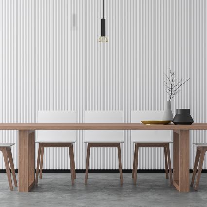 Kattokruunu johdossa DANTE 1xGU10/25W/230V musta/kulta