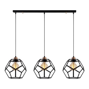 Kattokruunu johdossa DEGIRMEN 3xE27/100W/230V