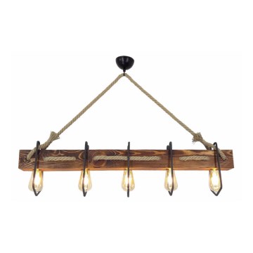 Kattokruunu johdossa DEMIR 5xE27/40W/230V