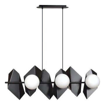 Kattokruunu johdossa DRIFTON 6xE14/10W/230V musta