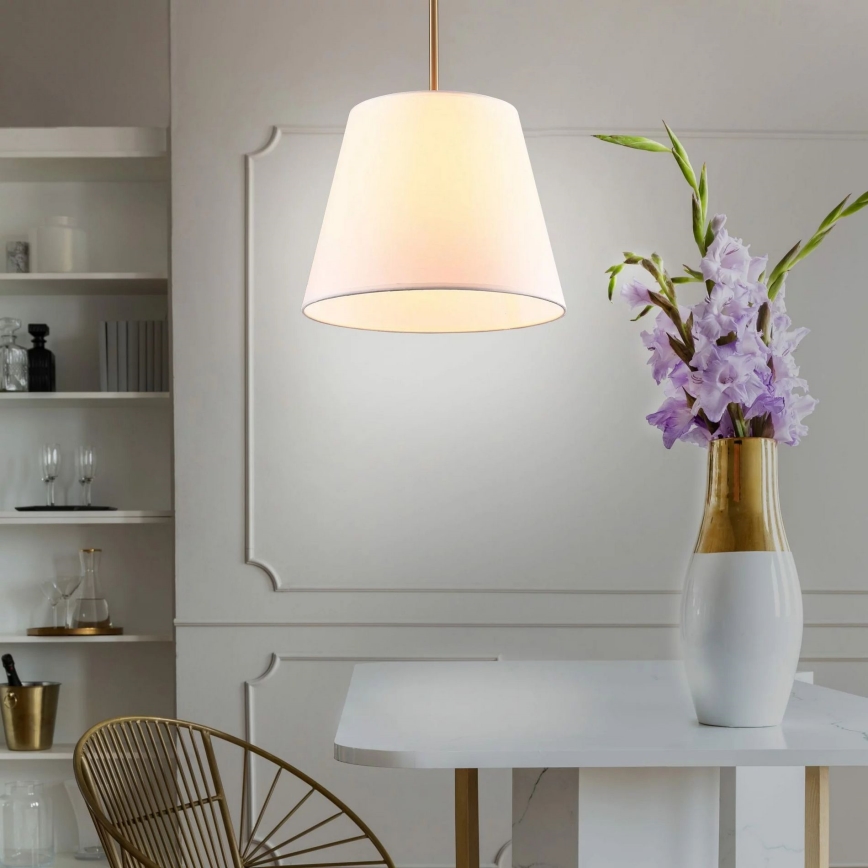 Kattokruunu johdossa ELENA 1xE27/20W/230V valkoinen