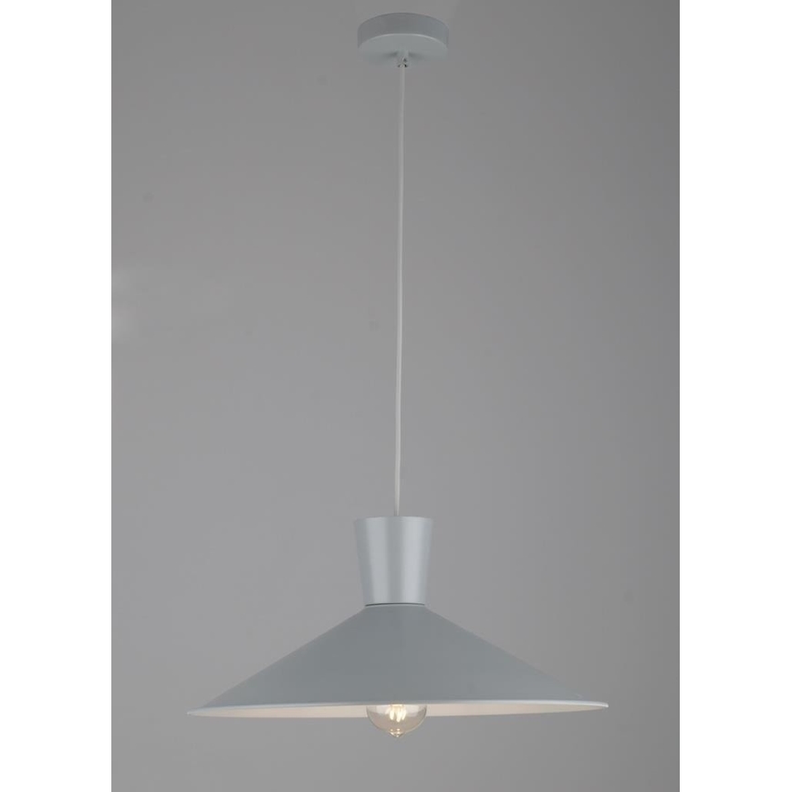 Kattokruunu johdossa ELISTA 1xE27/60W/230V harmaa