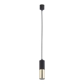 Kattokruunu johdossa ELIT 1xGU10/10W/230V musta