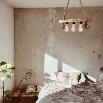 Kattokruunu johdossa EREBOS 3xE27/40W/230V