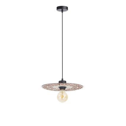 Kattokruunu johdossa FALCO 1xE27/60W/230V halkaisija 30 cm beige