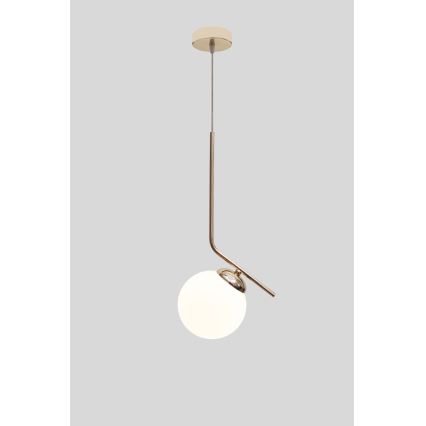 Kattokruunu johdossa FIRA 1xE27/60W/230V kulta