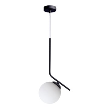 Kattokruunu johdossa FIRA 1xE27/60W/230V musta