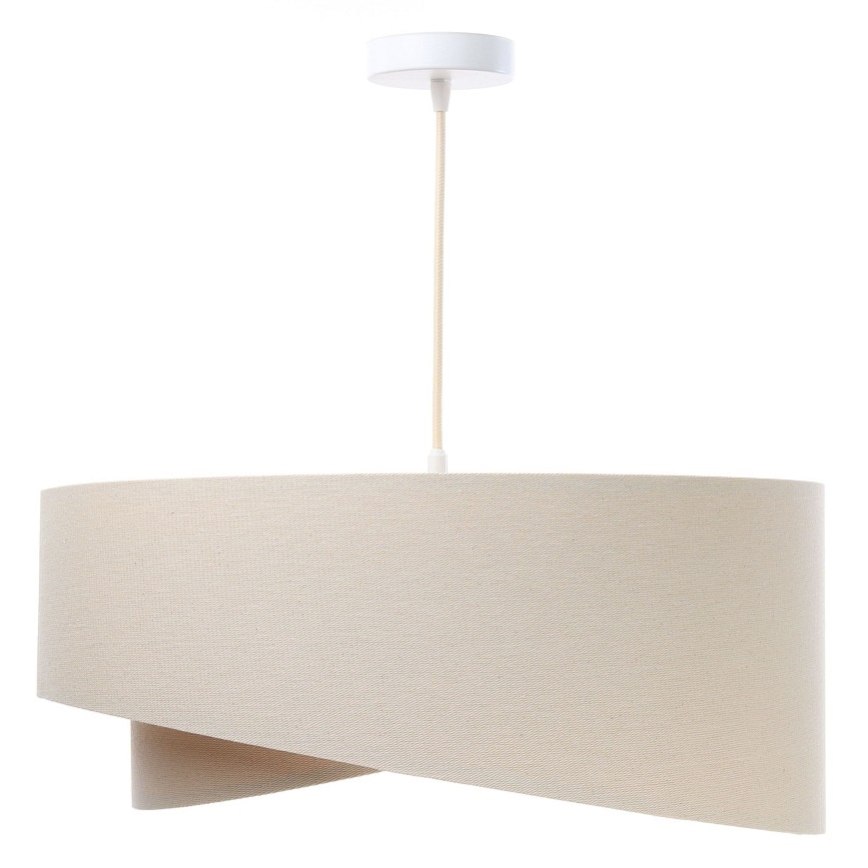 Kattokruunu johdossa GALAXY 1xE27/60W/230V beige
