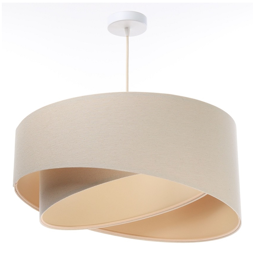 Kattokruunu johdossa GALAXY 1xE27/60W/230V beige