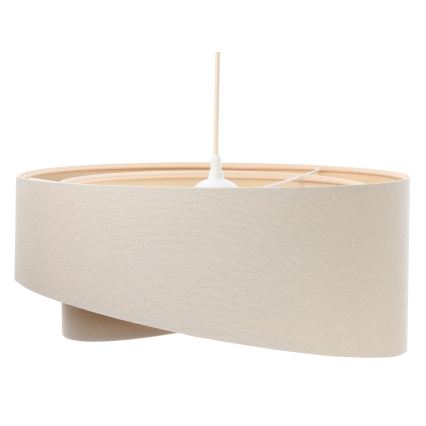 Kattokruunu johdossa GALAXY 1xE27/60W/230V beige