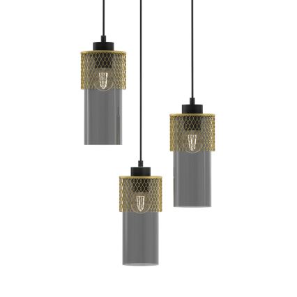 Kattokruunu johdossa GLAM 3xE27/60W/230V