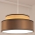 Kattokruunu johdossa GRACE 1xE27/60W/230V halkaisija 40 cm beige/ruskea