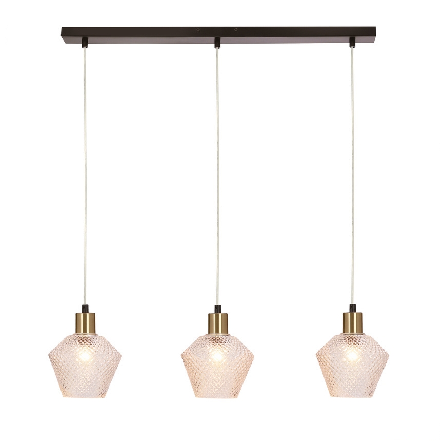 Kattokruunu johdossa GRENIKO 3xE14/40W/230V