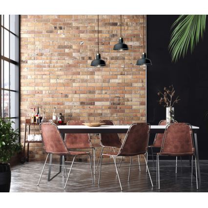 Kattokruunu johdossa HEBE 3xE27/60W/230V musta